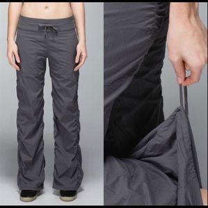 Lululemon Dance Studio Long Pants Charcoal Gray 10